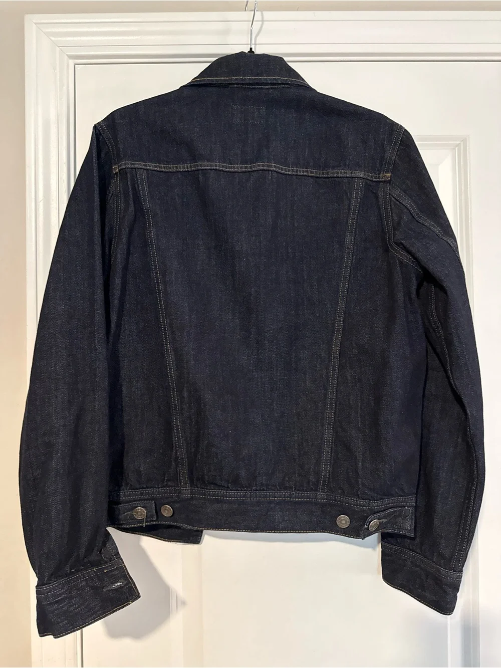 NWOT J Crew Denim Trucker Jacket - Darkwash - Men’s S
